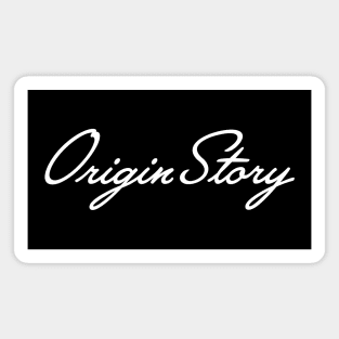 Origin Story Compass (white) Magnet